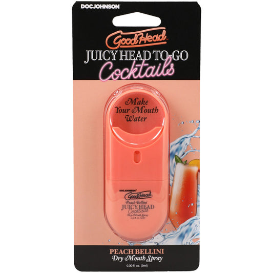 GoodHead - Juicy Head - Cocktails - Dry Mouth Spray To-Go - 0.30 fl. oz.