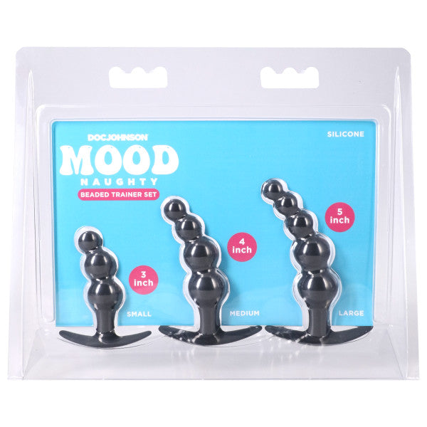 Mood - Naughty Beaded Trainer Set - Black