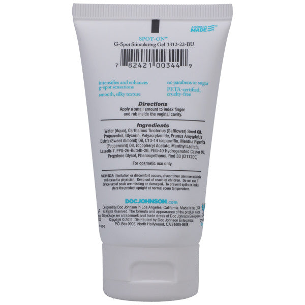 Intimate Enhancements - Spot-On - G-Spot Stimulating Gel