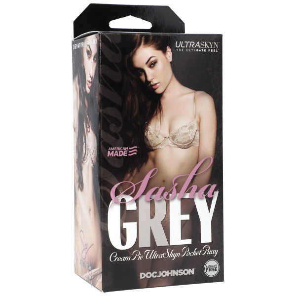 Signature Strokers - Sasha Grey - ULTRASKYN Cream Pie Pocket Pussy - Vanilla