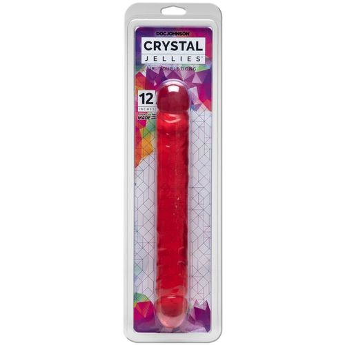 Crystal Jellies - 12 Inch Jr. Double Dong