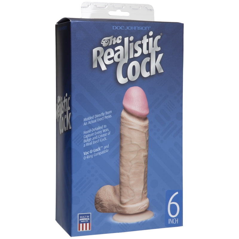 6" Realistic Dong Vanilla