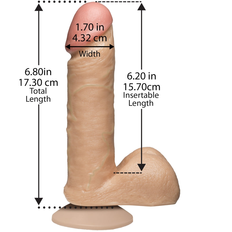6" Realistic Dong Vanilla