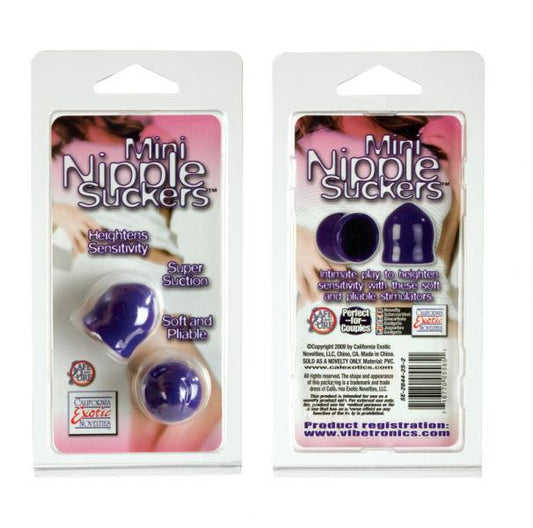 Mini Nipple Suckers - Purple