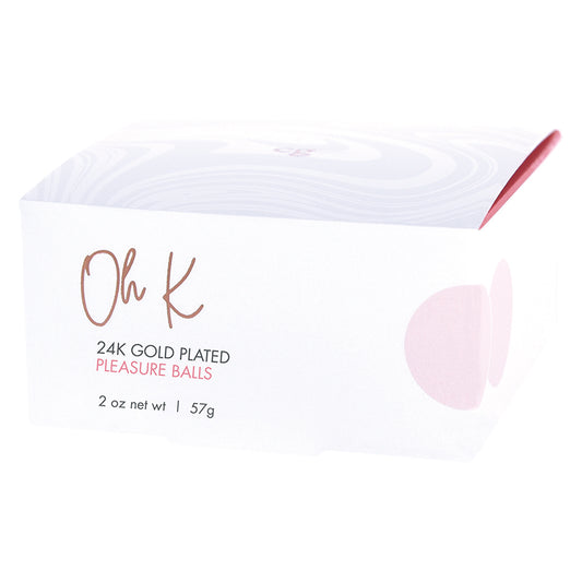 Oh K Pleasure Balls 24K Gold Plated