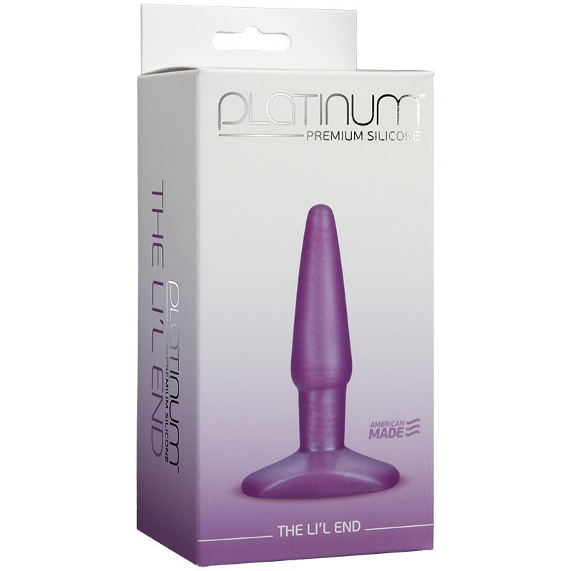 Platinum Premium Silicone The Lil End Purple