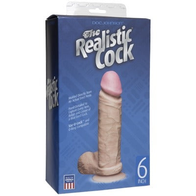 6" Realistic Dong Vanilla