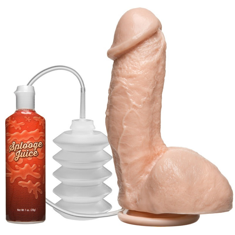 The Amazing Squirting Realistic Cock White
