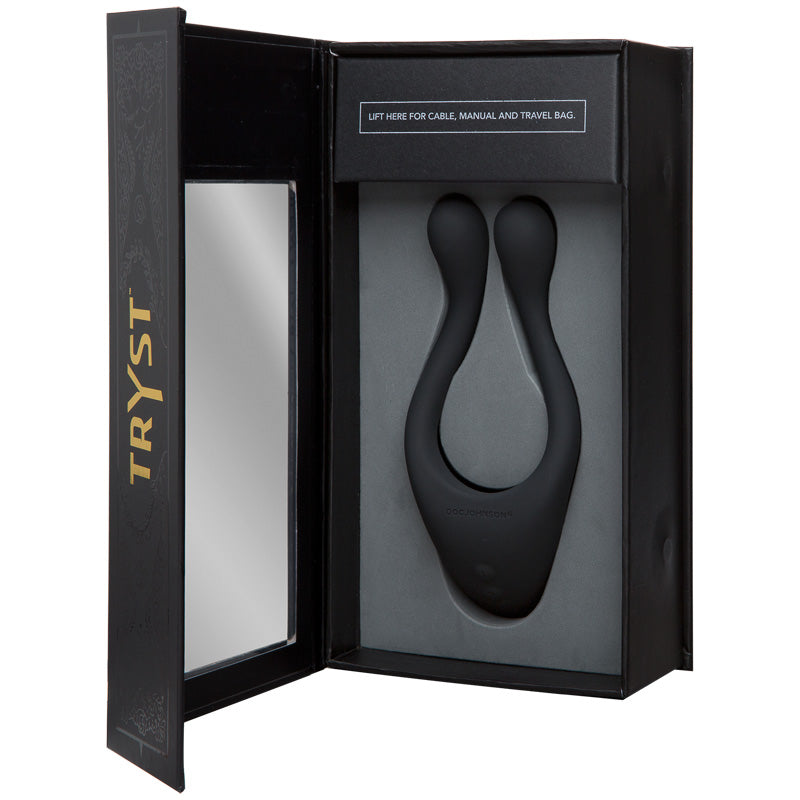 TRYST Multi Erogenous Zone Massager Black