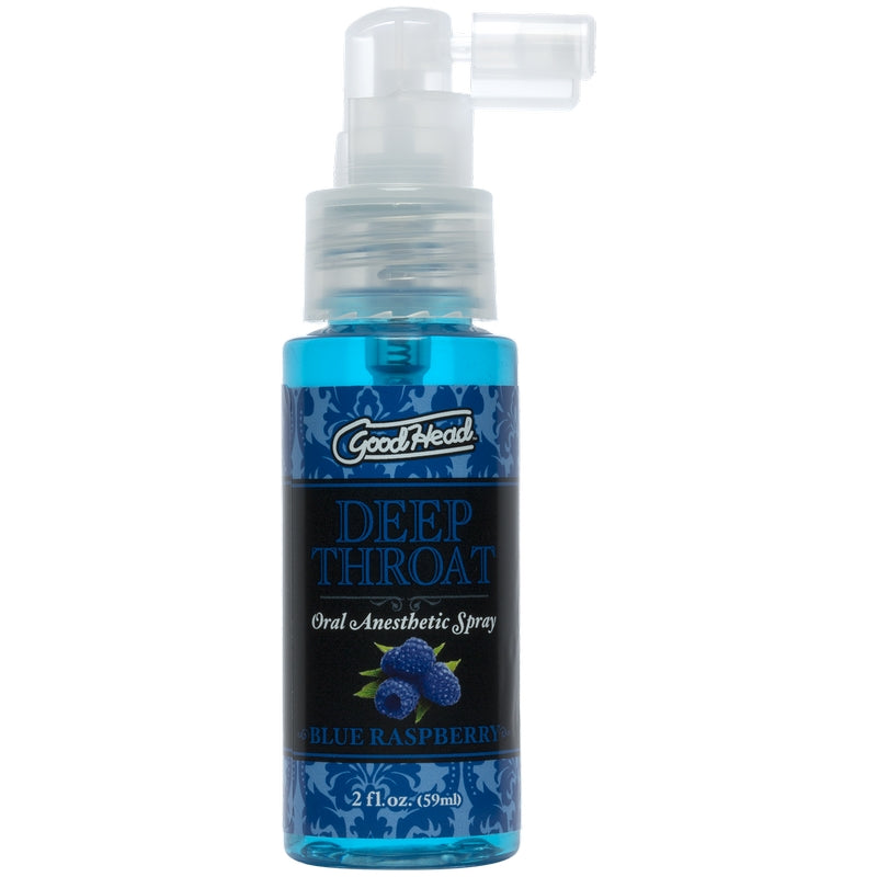 GoodHead Deep Throat Spray Blue Raspberry