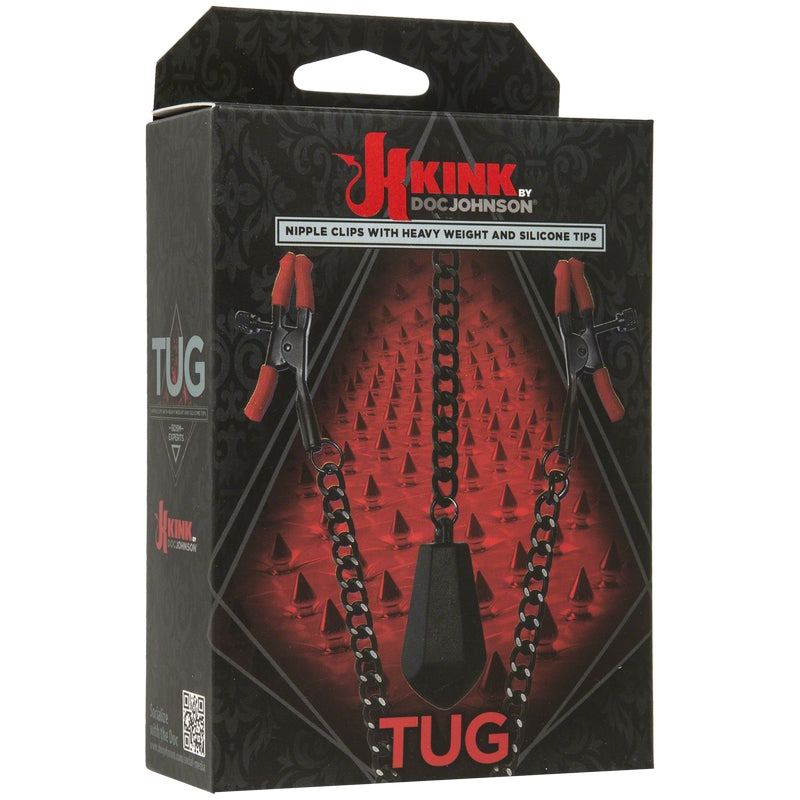 Kink Nipple Clips with Heavy Weight and Silicone Tips