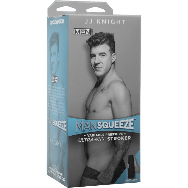Man Squeeze JJ Knight Ass