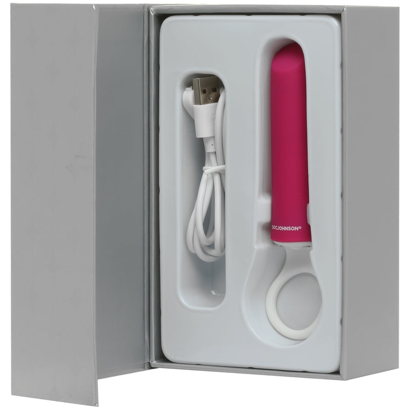 IPlease with Silicone Grip Ring Pink/White