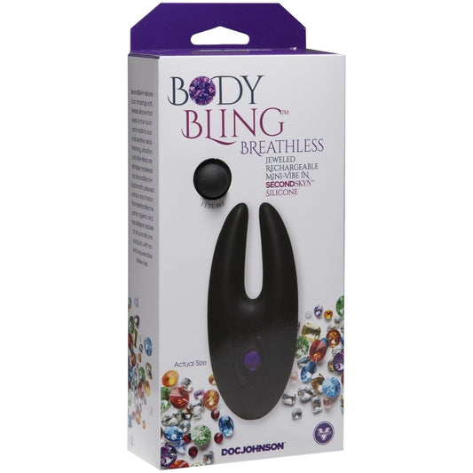 Body Bling Breathless Rechargeable Mini Vibe Purple