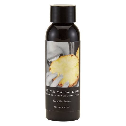 2 oz. Edible Massage Oil Pineapple