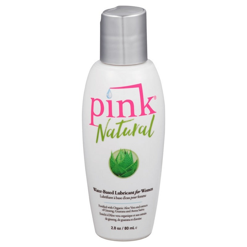 2.8 oz. Pink Natural Water Based Lube