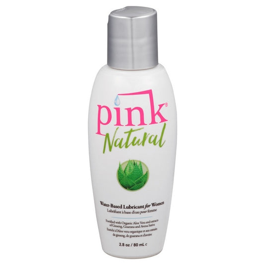 2.8 oz. Pink Natural Water Based Lube