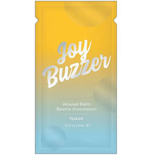 4 ml Joy Buzzer Arousal Balm Naked Foil Pac