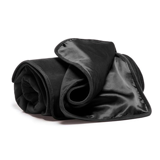 Fascinator Throw Travel Size Black