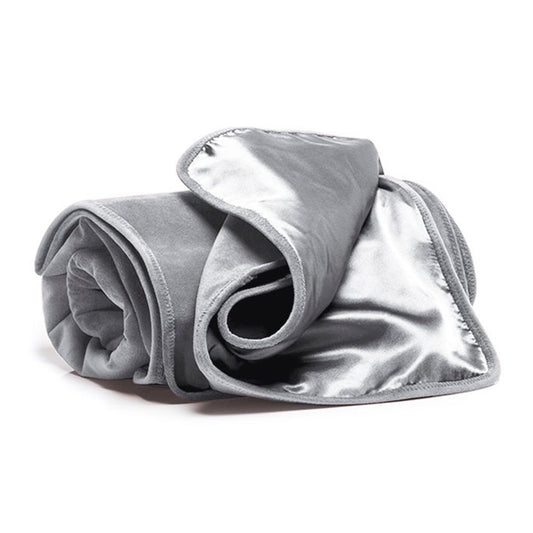 Fascinator Throw Travel Size Platinum