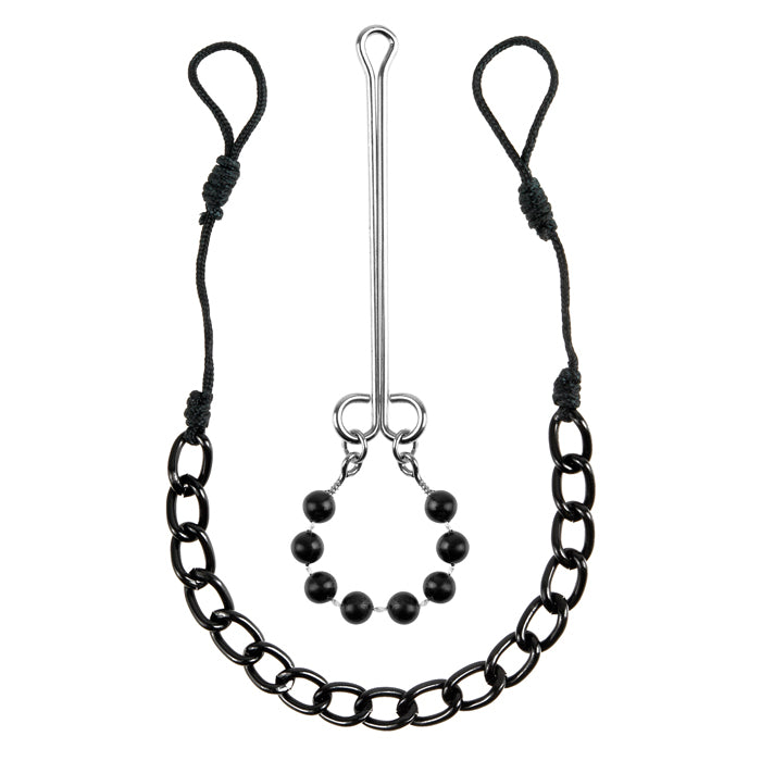Fetish Fantasy Limited Edition Nipple & Clit Jewelry Black