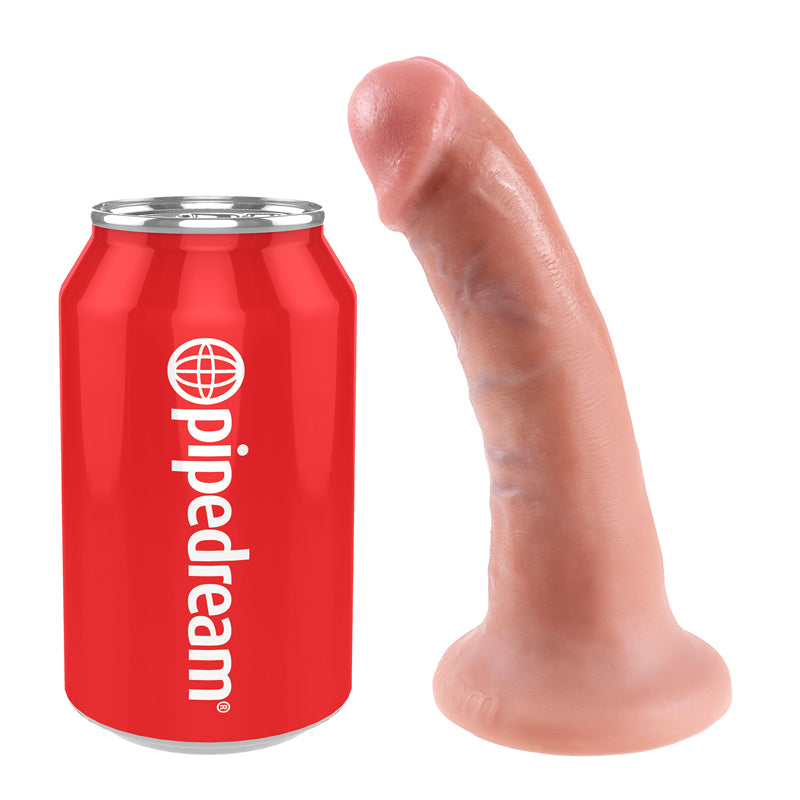 King Cock 6" Cock Biege