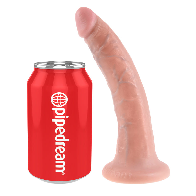 King Cock 7" Cock Biege