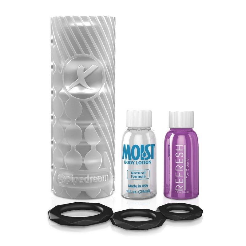 PDX Elite EZ Grip Stroker Clear