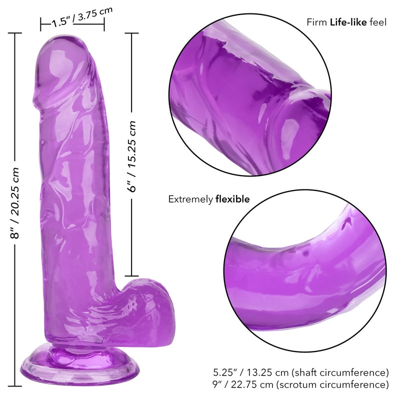 6" Size Queen Purple