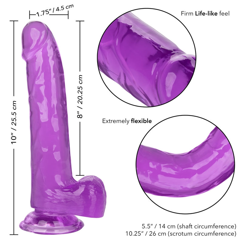 8" Size Queen Purple