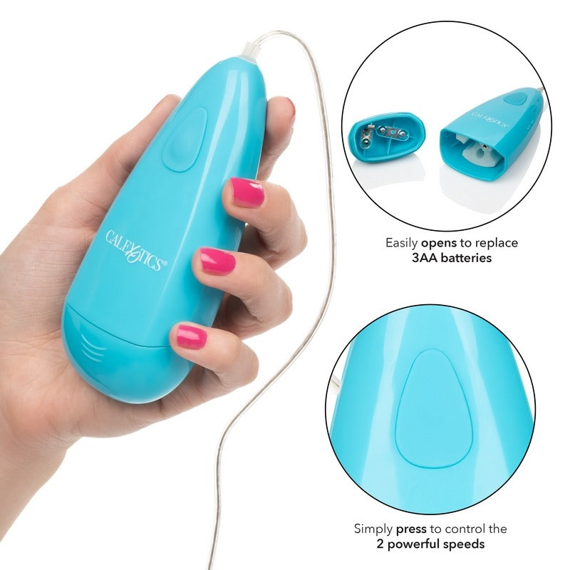 Waterproof Gyrating Bullet Teal