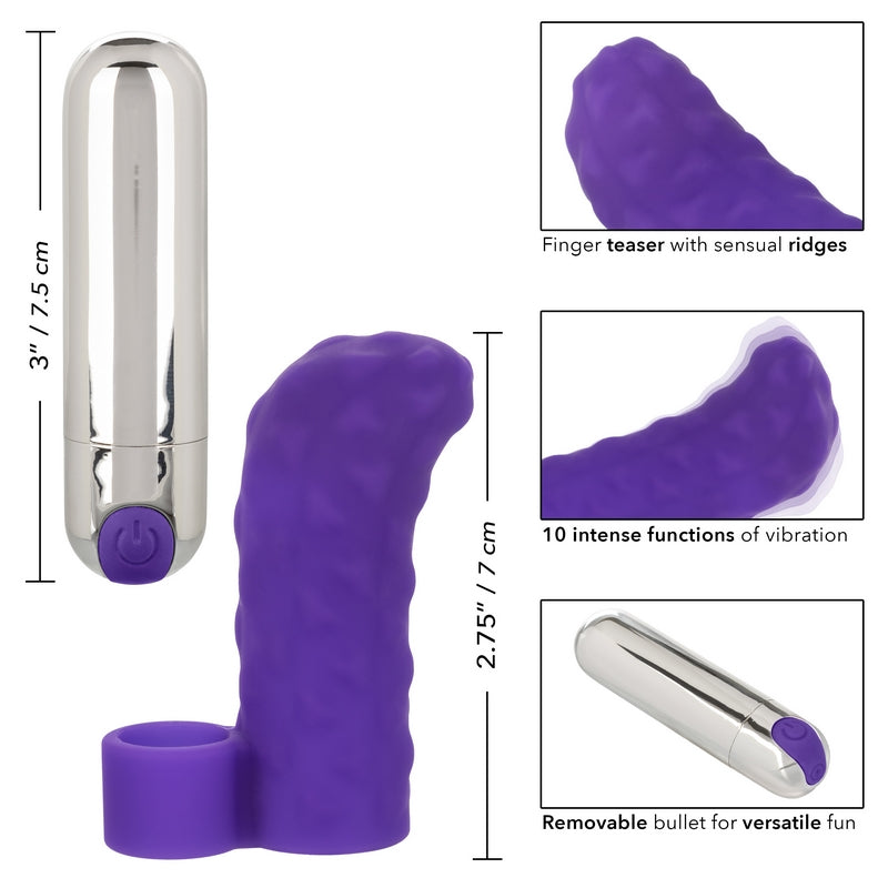 Intimate Play Rechareable Finger Teaser Purple