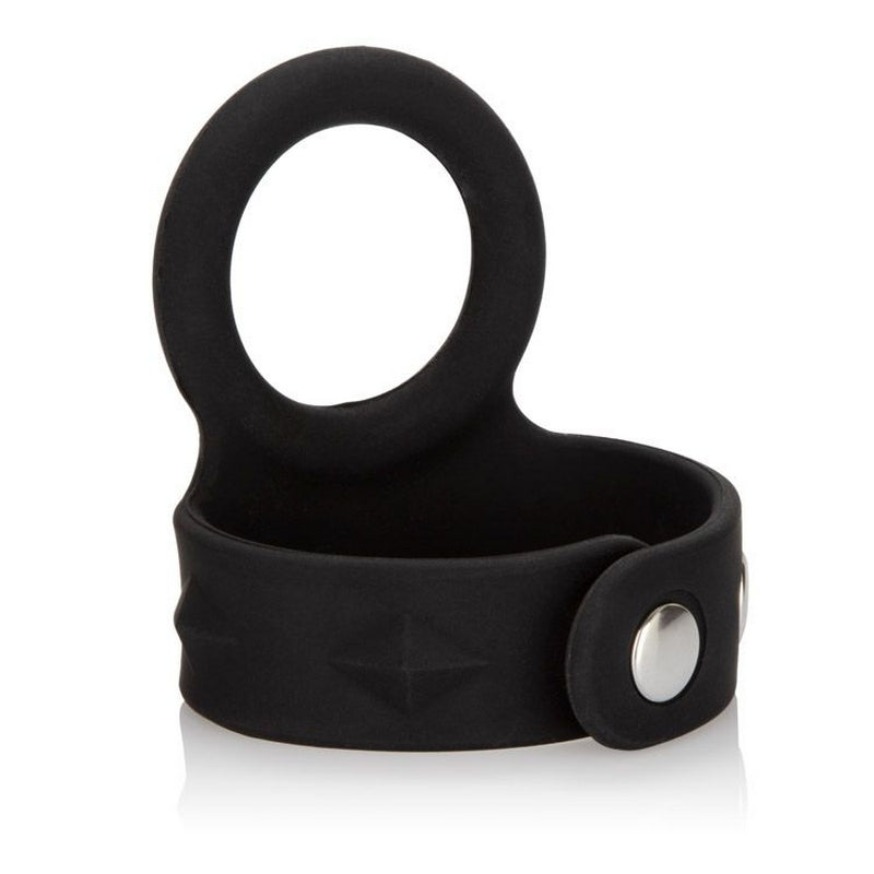 Silicone Tri-Snap Scrotum Support Ring Medium