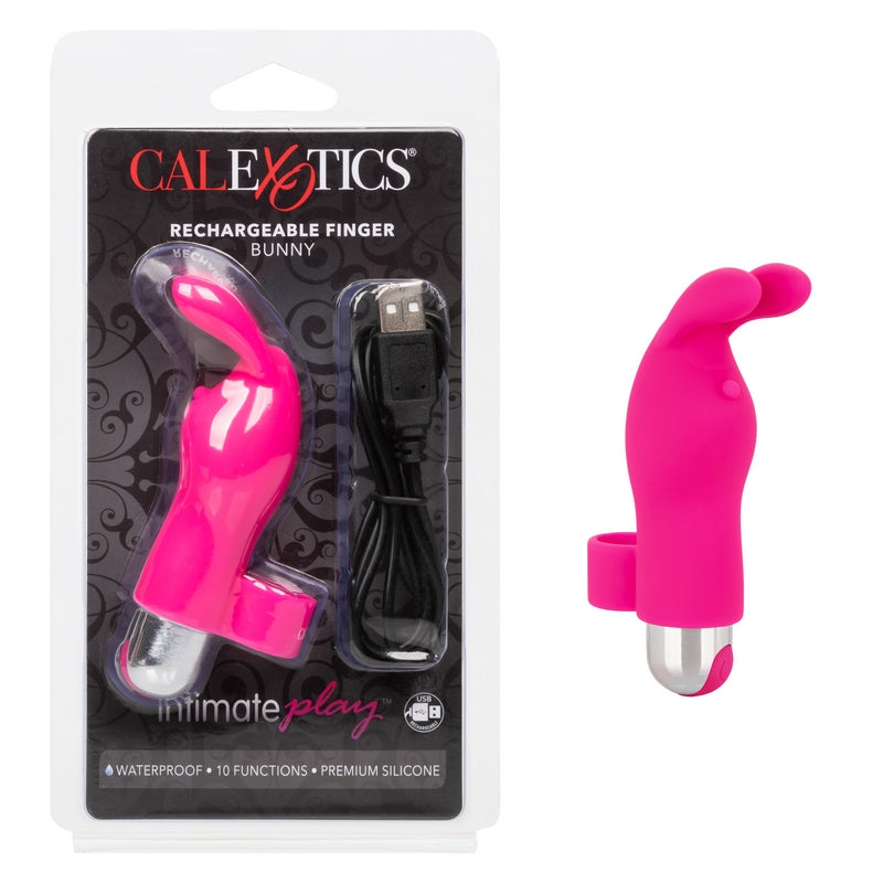 Intimate Play Rechargeable Finger Bunny Pink