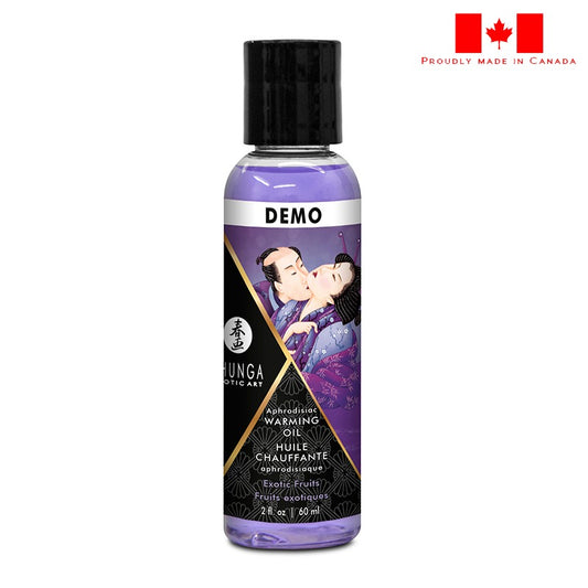 Warming Massage Oil 60 ml Exotic Fruits DEMO 1 PER STORE ONLY DISCOUNTS DO NOT APPLY