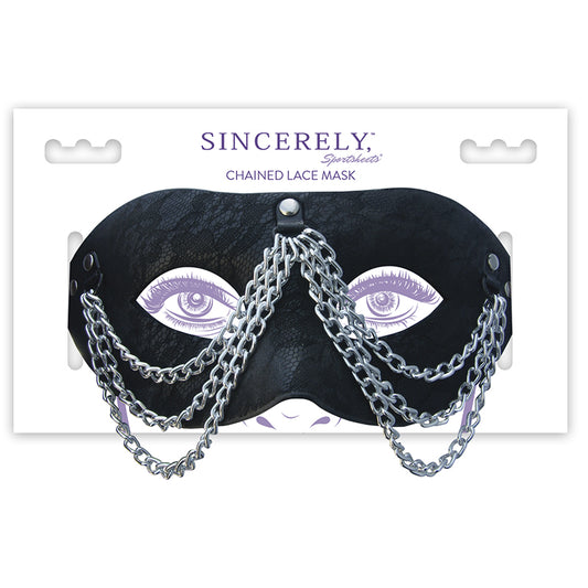 Chained Lace Mask