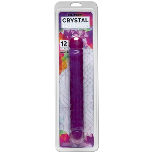 Crystal Jellies - 12 Inch Jr. Double Dong