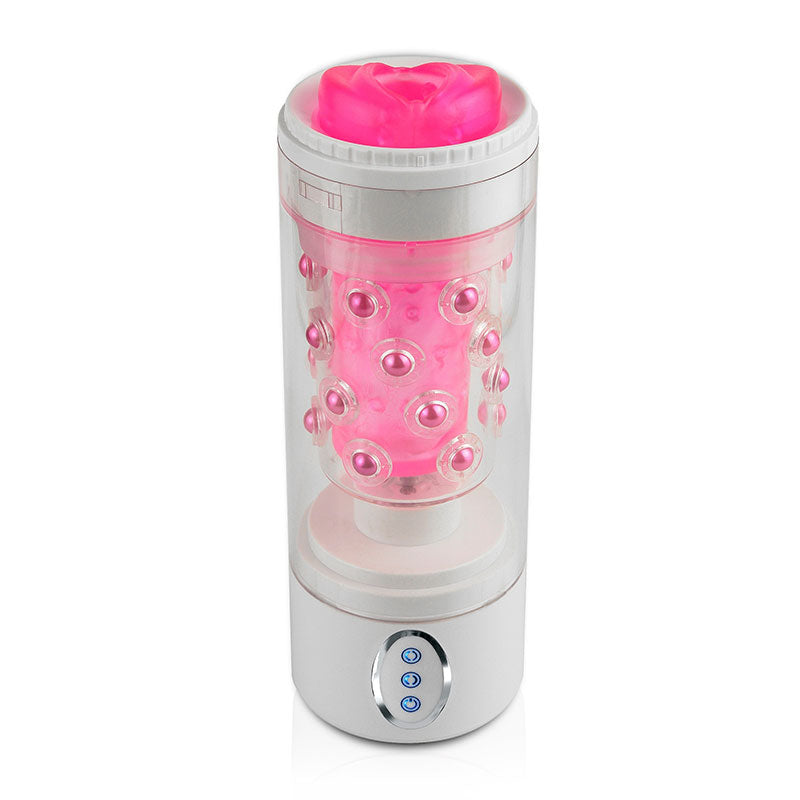 PDX Roto-Bator Pussy White/Pink