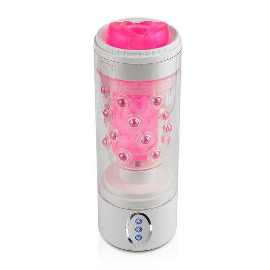PDX Roto-Bator Pussy White/Pink