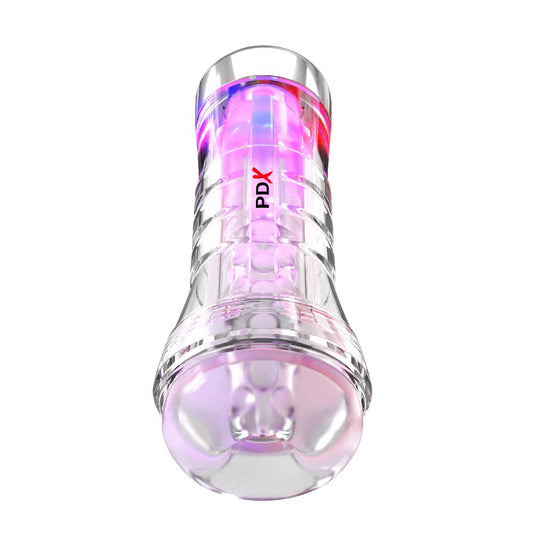 View Tube XXL See-Thru LED Stroker Clear