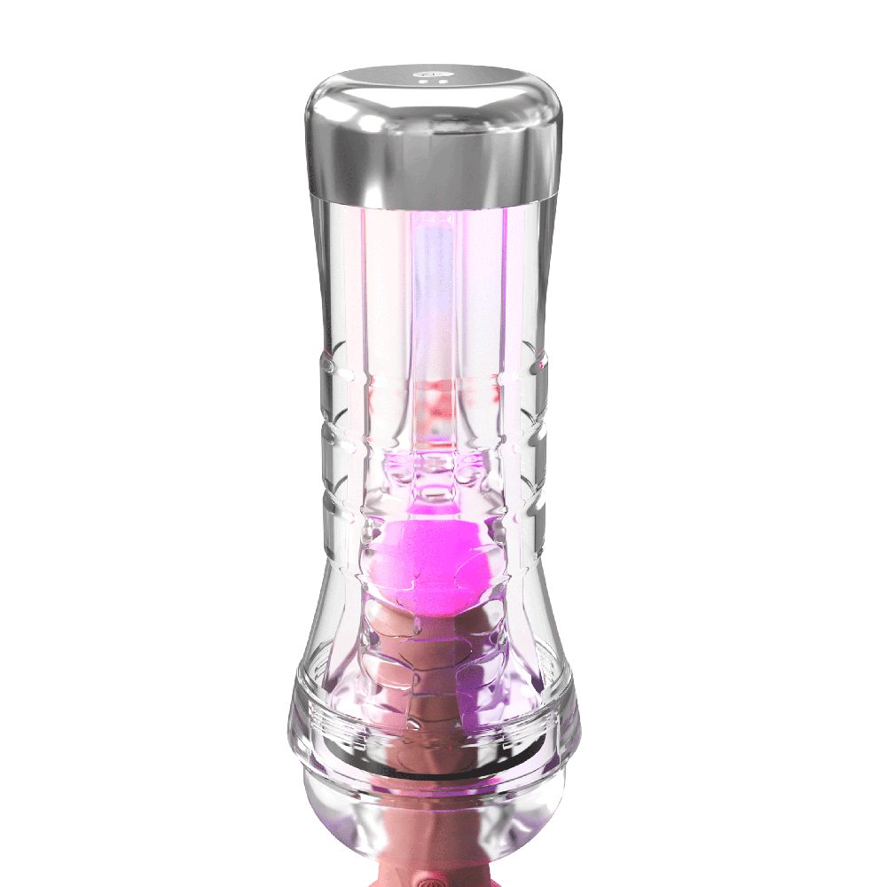View Tube XXL See-Thru LED Stroker Clear