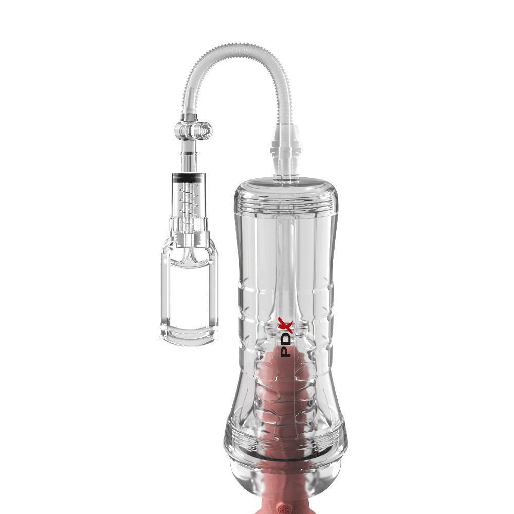 View Tube Vac XXL Pump See-Thru Pump Stroker Clear