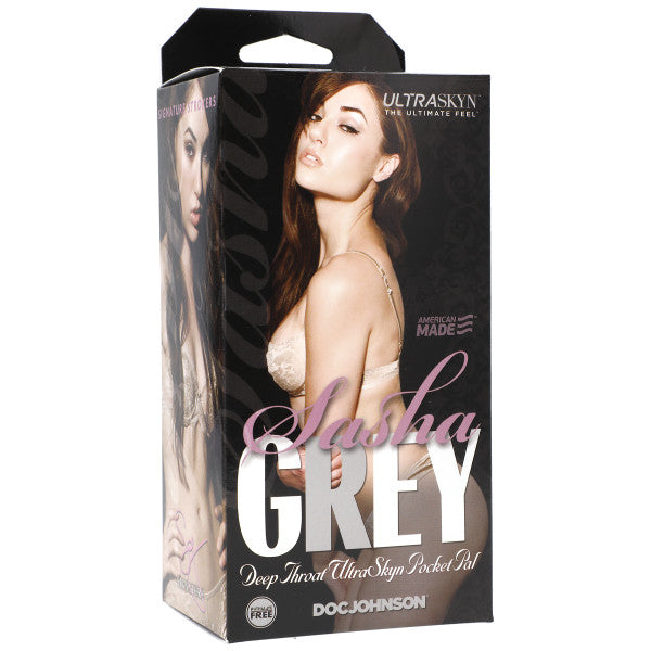 Signature Strokers - Sasha Grey - ULTRASKYN Deep Throat Pocket Pal - Vanilla