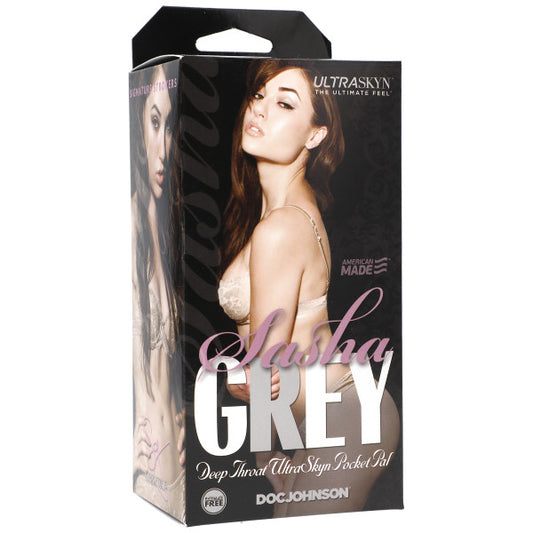 Signature Strokers - Sasha Grey - ULTRASKYN Deep Throat Pocket Pal - Vanilla
