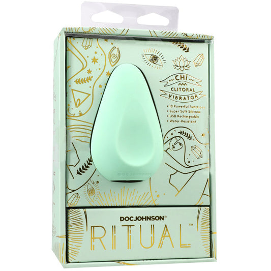 RITUAL - Chi - 10 Function Clitoral Vibrator - Mint