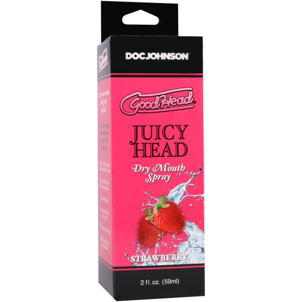 GoodHead - Juicy Head - Dry Mouth Spray - Strawberry - 2 fl. oz.