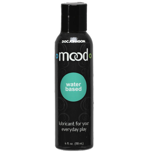 Mood - Lube - Water Based - 4 fl. oz. - Clear
