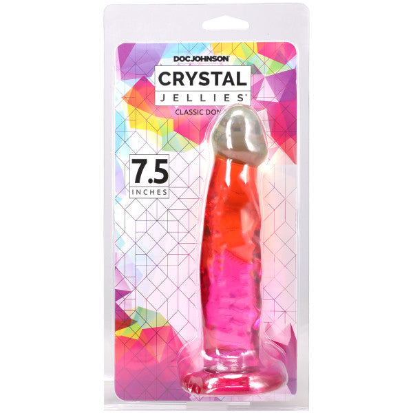 Crystal Jellies - 7.5 Inch Dong - Rainbow