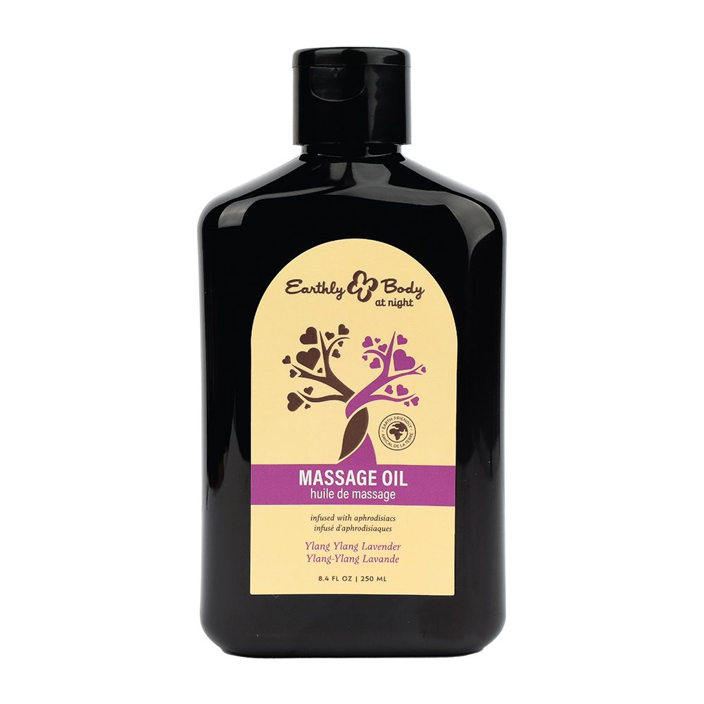 8.4 oz Aphrodisiac Massage Oil Ylang Ylang Lavender