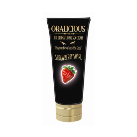2 oz. Oralicious Sex Cream Strawberry